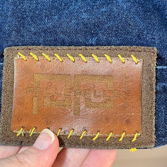 PELLE PELLE MARC BUCHANAN Dark Blue Denim Jacket L - Picture 8 of 9